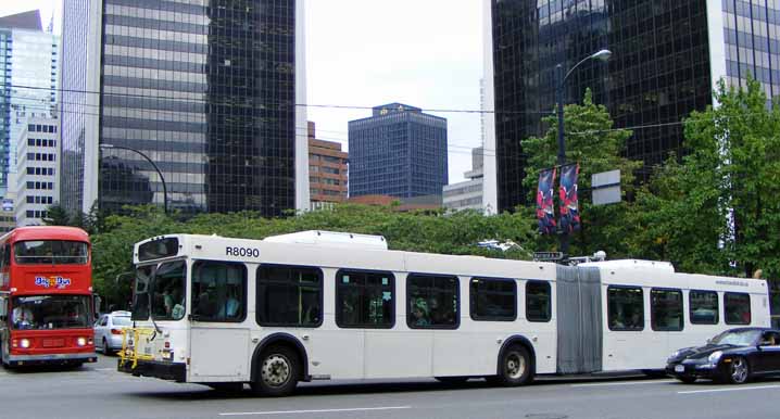 Coast Mountain Bus New Flyer D60LF articulated bus R8090